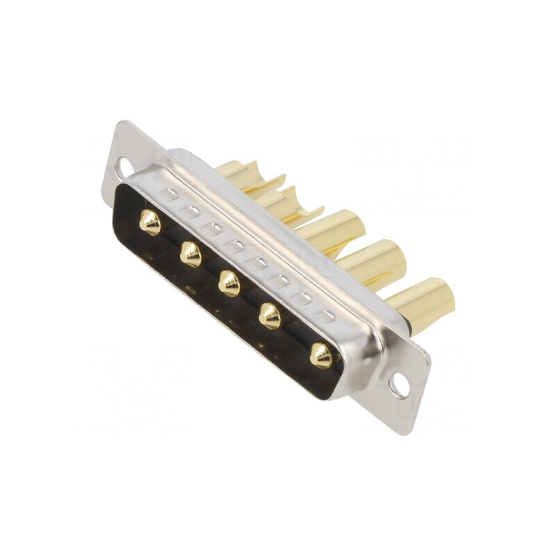 Conector D-Sub 5 Pini Mufă Tată Lipire 240V | Electronic-mag.ro | Componente Electronice