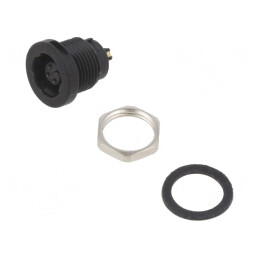 Conector Circular 4 Pin 125V Soclu Mamă Push-Pull | Electronic-mag.ro | Componente Electronice