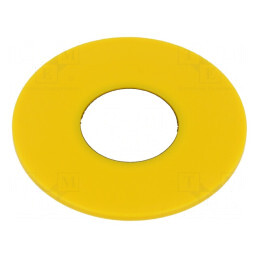 Tăbliță Descriptivă Galbenă din Plastic 61x43mm | Electronic-mag.ro | Componente Electronice