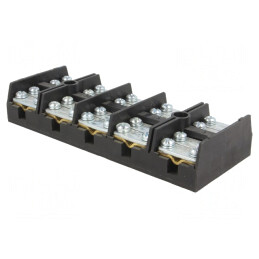 Regletă Conexiuni Terminal 35mm2 400V 5 Piste | Electronic-mag.ro | Componente Electronice