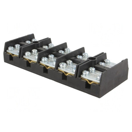 Regletă Conexiuni Terminal 35mm2 400V 5 Piste | Electronic-mag.ro | Componente Electronice