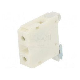 Conector Șine Alb 4-25mm2 2 Borne | Electronic-mag.ro | Componente Electronice