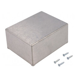 Carcasă Universală Aluminiu 93.5x119x56.5 mm | Electronic-mag.ro | Componente Electronice