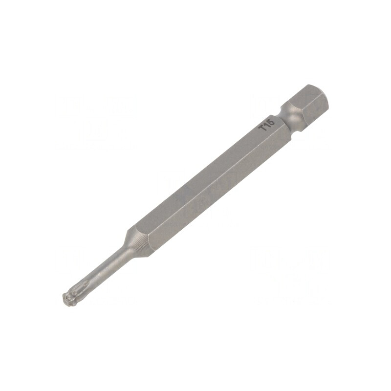 Capăt de şurubelniţă Torx T15 70mm | Electronic-mag.ro | Componente Electronice
