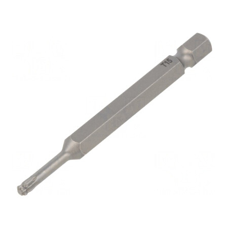 Capăt de şurubelniţă Torx T15 70mm | Electronic-mag.ro | Componente Electronice