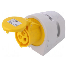 Conector Alimentare AC 16A 110V IP44 IEC 60309 | Electronic-mag.ro | Componente Electronice