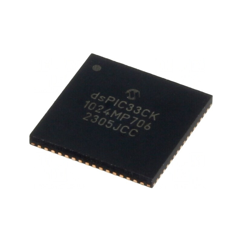 Microcontroler dsPIC 1024kB 128kB SRAM QFN64 3-3.6VDC | Electronic-mag.ro | Componente Electronice Microcontroler dsPIC 1024kB 128kB SRAM QFN64 3-3.6VDC | Electronic-mag.ro | Componente Electronice