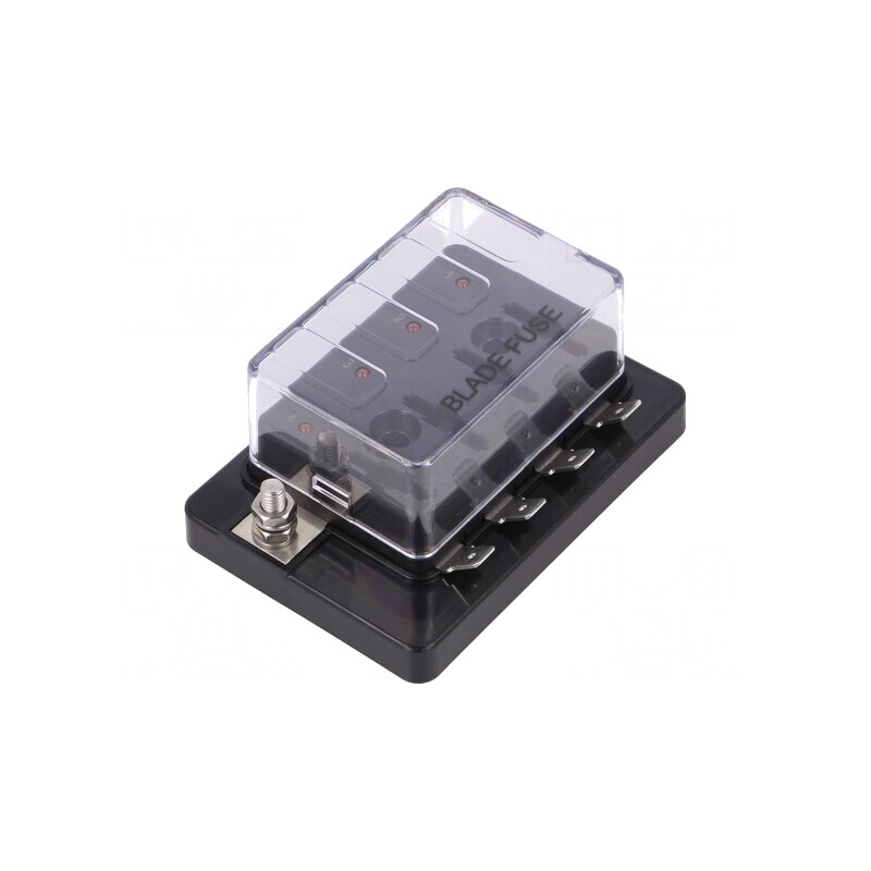 Cutii de siguranțe 30A cu înșurubare și conectori 6,4mm | Electronic-mag.ro | Componente Electronice