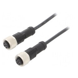 Cablu pentru senzori/automatizări M12 4 pini 1m | Electronic-mag.ro | Componente Electronice