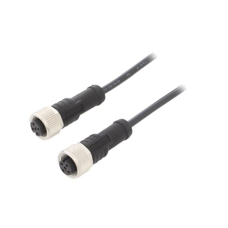 Cablu pentru senzori/automatizări M12 4 pini 1m | Electronic-mag.ro | Componente Electronice Cablu pentru senzori/automatizări M12 4 pini 1m | Electronic-mag.ro | Componente Electronice