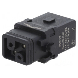 Conector electric mama Han 1A 4P | Electronic-mag.ro | Componente Electronice