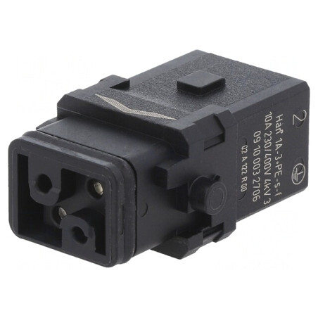 Conector electric mama Han 1A 4P | Electronic-mag.ro | Componente Electronice