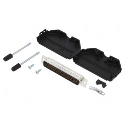 Conector D-Sub HD 62 Pin Tată Lipire Cabluri 11,5mm | Electronic-mag.ro | Componente Electronice