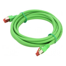 Cablu Patch S/FTP Cat6 Verde 3m LSZH 27AWG | Electronic-mag.ro | Componente Electronice