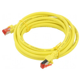 Patch cord rețea galben 3m Cat6 LSZH | Electronic-mag.ro | Componente Electronice