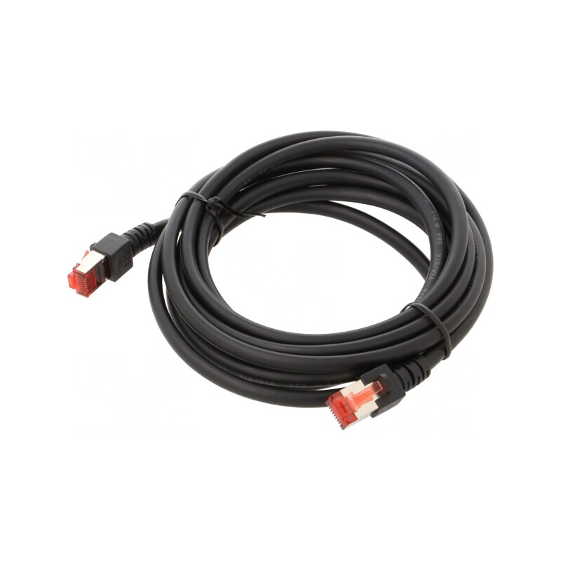 Patch cord S/FTP Cat6 LSZH Negru 3m | Electronic-mag.ro | Componente Electronice Patch cord S/FTP Cat6 LSZH Negru 3m | Electronic-mag.ro | Componente Electronice