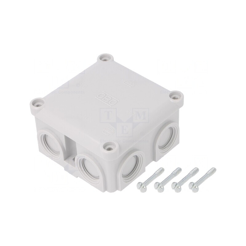 Carcasă Cutie de Conexiuni IP54 81.9x81.9x46 mm | Electronic-mag.ro | Componente Electronice