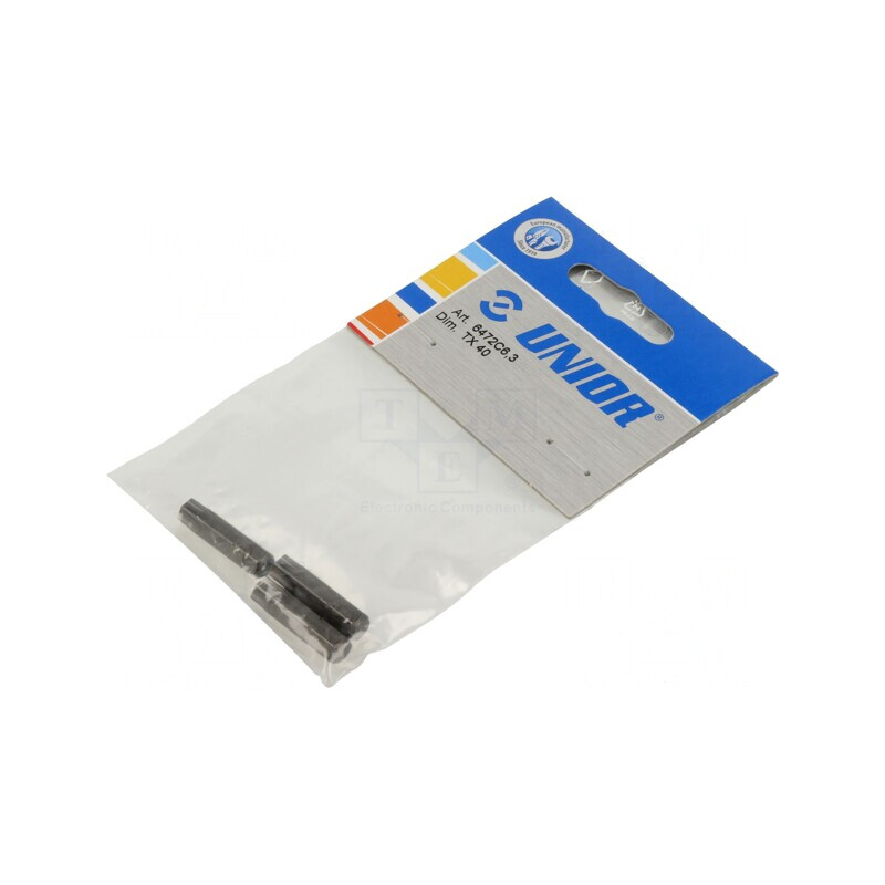 Capăt de șurubelniță Torx TX40 25mm 3 buc. | Electronic-mag.ro | Componente Electronice