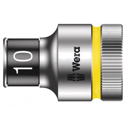 Cheie tubulară hexagonală 10mm 1/2 37mm oțel crom-vanadium | Electronic-mag.ro | Componente Electronice