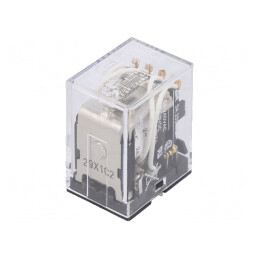 Releu electromagnetic 4PDT 24VDC 5A | Electronic-mag.ro | Componente Electronice