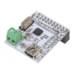 Module: control of relays; 5VDC; 35x29x20mm; No.of butt: 8