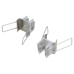 Kit Suport Oțel Inoxidabil U7 Natural 20buc 2 Suporturi | Electronic-mag.ro | Componente Electronice
