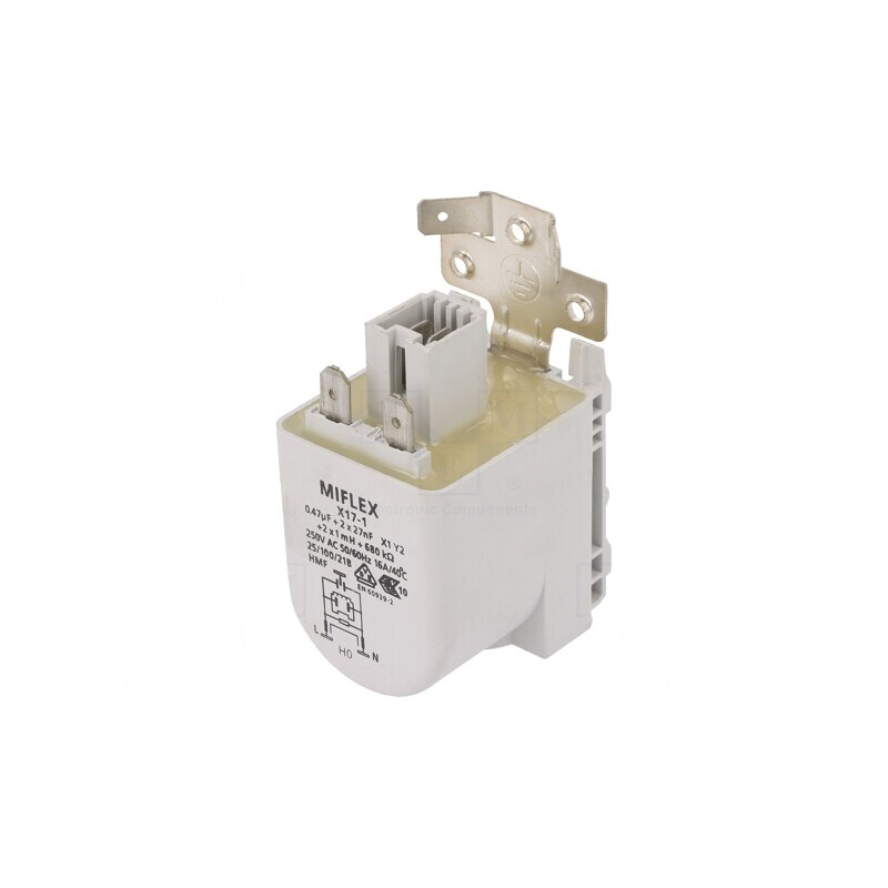 Filtru Anti-Interferențe 250VAC 0,47uF 27nF 1mH 680kΩ | Electronic-mag.ro | Componente Electronice