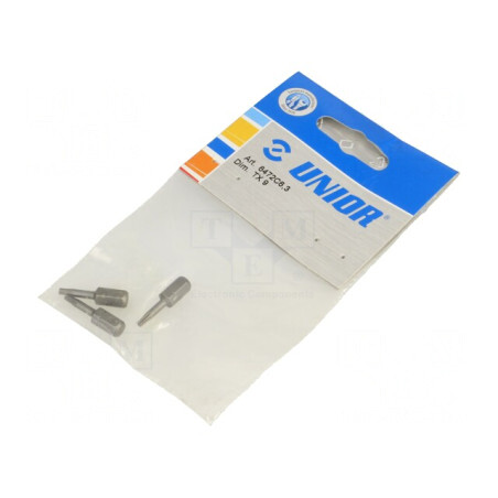 Set 3 Capete Șurubelniță Torx TX09 25mm | Electronic-mag.ro | Componente Electronice