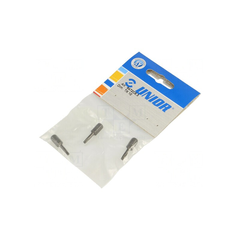 Bit Șurubelniță Torx TX10 25mm - Set 3 Bucăți | Electronic-mag.ro | Componente Electronice Bit Șurubelniță Torx TX10 25mm - Set 3 Bucăți | Electronic-mag.ro | Componente Electronice