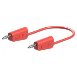 Cablu de măsurare 60VDC 30VAC 4mm neizolat cu soclu axial | Electronic-mag.ro | Componente Electronice