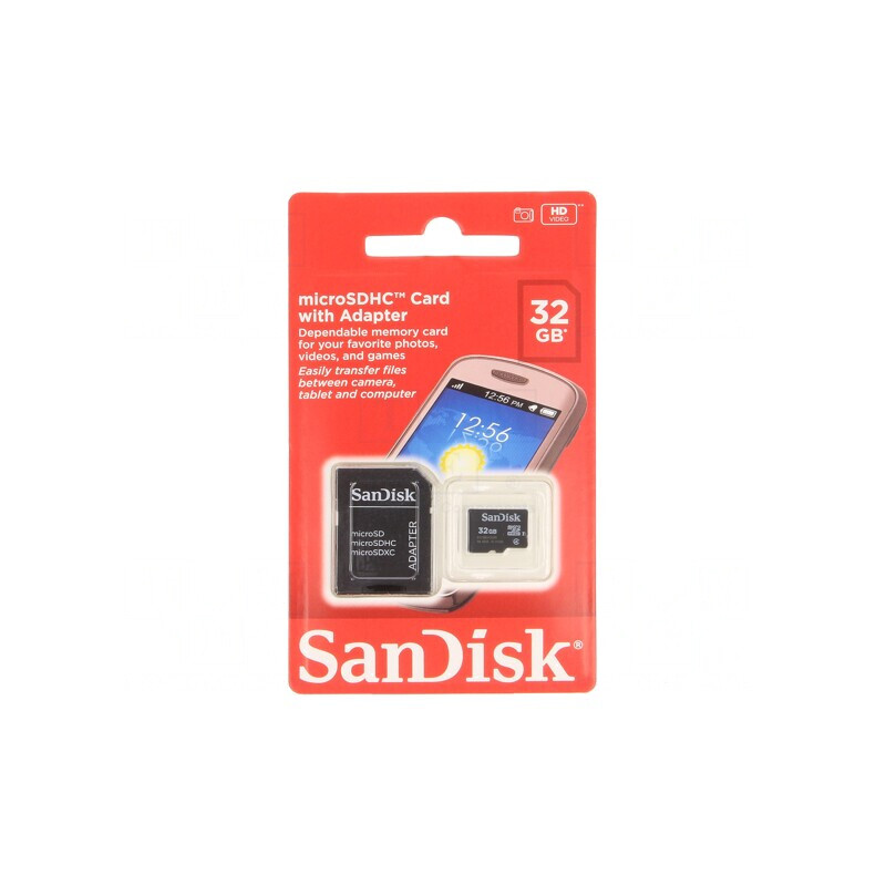 Card de memorie microSDHC 32GB cu adaptor SD | Electronic-mag.ro | Componente Electronice