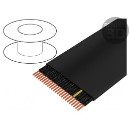 Cablu Electric Neecranat H05VVH6-F 24G0,75mm2 300/500V Cu | Electronic-mag.ro | Componente Electronice