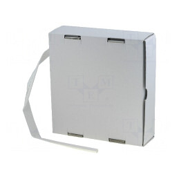 Manșon Termocontractabil Alb 12.7mm 2:1 | Electronic-mag.ro | Componente Electronice