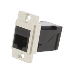 Adaptor DUALSLIM UTP Cat 5e 29mm 8P8C | Electronic-mag.ro | Componente Electronice