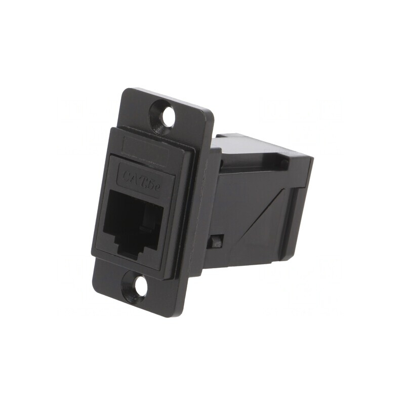 Adaptor DUALSLIM Ethernet 5e 8p8c în unghi 29mm | Electronic-mag.ro | Componente Electronice Adaptor DUALSLIM Ethernet 5e 8p8c în unghi 29mm | Electronic-mag.ro | Componente Electronice