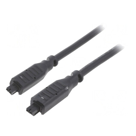 Cablu Nano-Fit 2 PIN 1m 8A PVC | Electronic-mag.ro | Componente Electronice