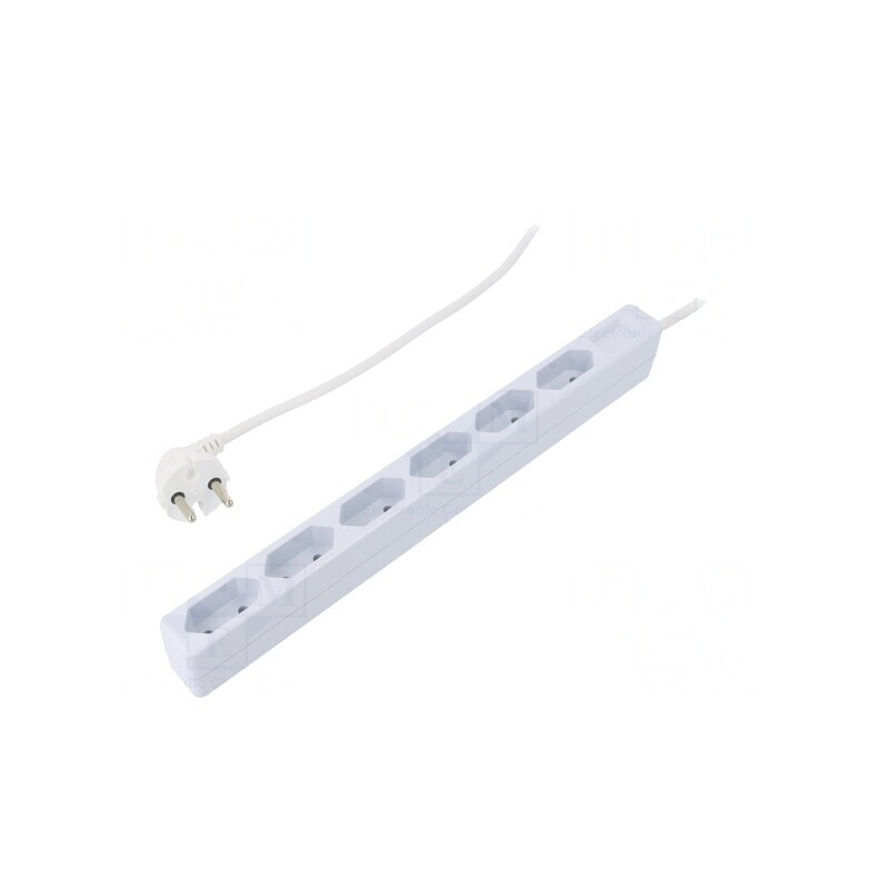 Prelungitor 6 Prize 250V 15A Alb | Electronic-mag.ro | Componente Electronice Prelungitor 6 Prize 250V 15A Alb | Electronic-mag.ro | Componente Electronice