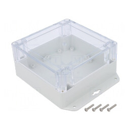 Carcasă universală policarbonat 120x120x60 mm | Electronic-mag.ro | Componente Electronice