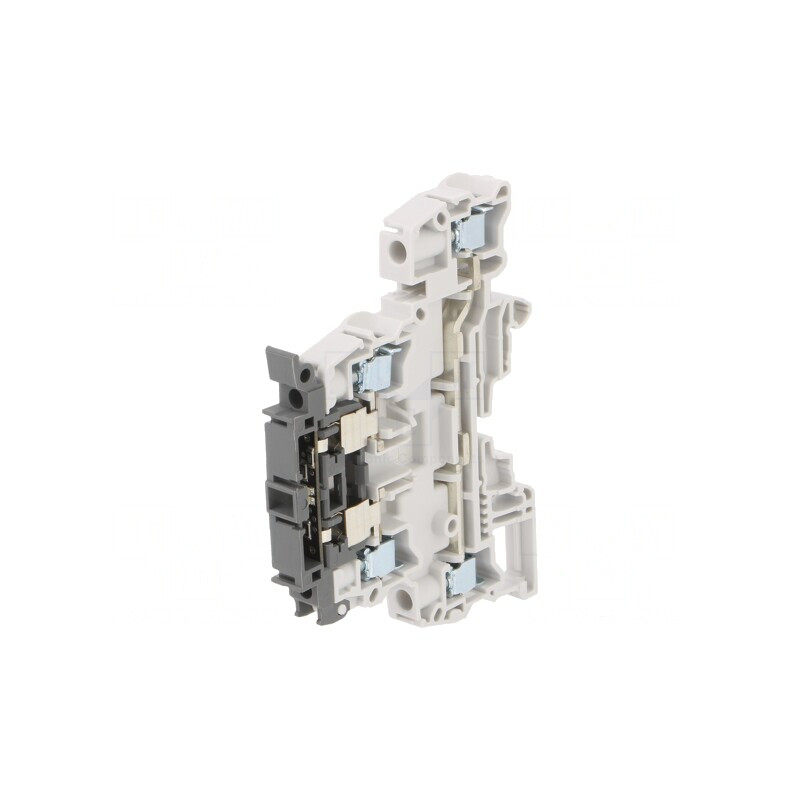 Conector Șine 0,2-6mm² 2 Piste 4 Borne 8mm SNK | Electronic-mag.ro | Componente Electronice