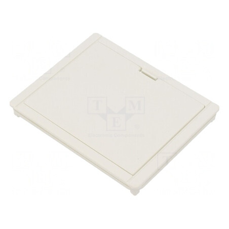 Compartiment baterii alb 55x68.5 mm | Electronic-mag.ro | Componente Electronice