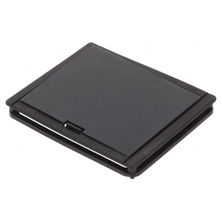 Compartiment Baterii Negru 55mm x 68.5mm | Electronic-mag.ro | Componente Electronice