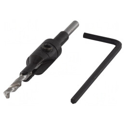 Burghiu pentru pregăurire cu adâncitor 3,5mm-9,5mm | Electronic-mag.ro | Componente Electronice