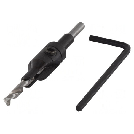 Burghiu pentru pregăurire cu adâncitor 3,5mm-9,5mm | Electronic-mag.ro | Componente Electronice