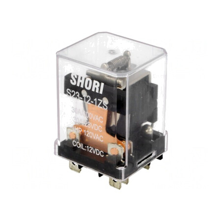 Releu Electromagnetic 12VDC PCB SPST-NO/SPST-NC | Electronic-mag.ro | Componente Electronice