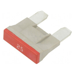 Siguranță Auto 25A 80VDC 30mm MAXI | Electronic-mag.ro | Componente Electronice