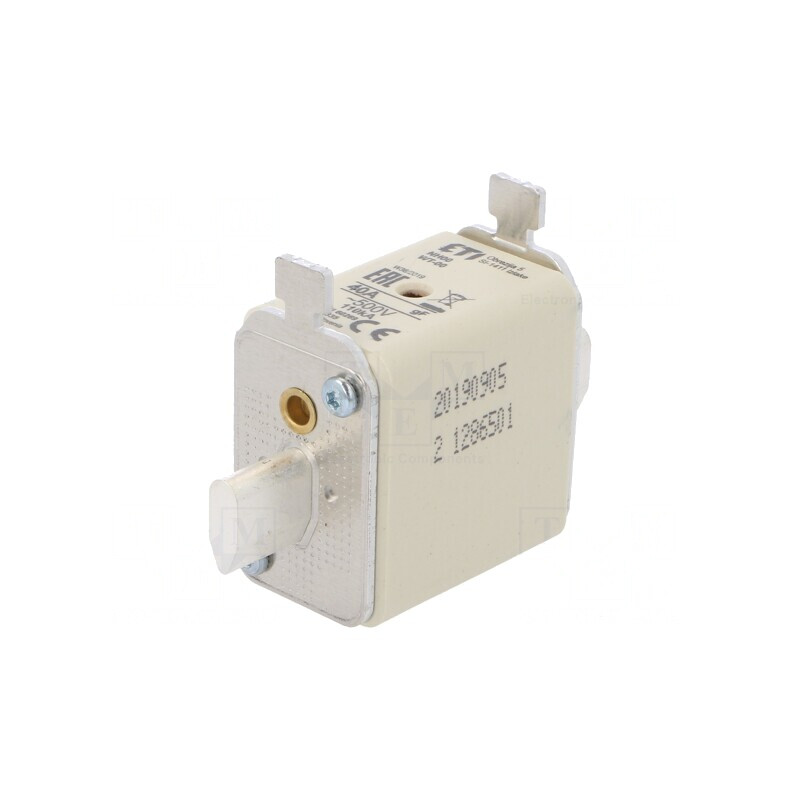 Siguranță 40A 500VAC NH00 Ardere Rapidă | Electronic-mag.ro | Componente Electronice Siguranță 40A 500VAC NH00 Ardere Rapidă | Electronic-mag.ro | Componente Electronice