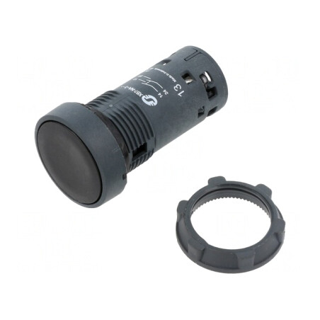 Comutator apăsare 22mm 1 NO x2 | Electronic-mag.ro | Componente Electronice