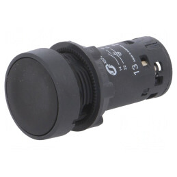 Comutator apăsare 22mm 1NC/NO | Electronic-mag.ro | Componente Electronice