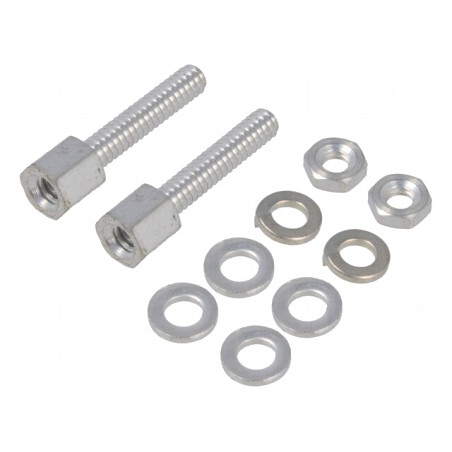 Set Șuruburi D-Sub 14.2mm UNC 4-40 | Electronic-mag.ro | Componente Electronice