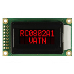 Afișaj LCD Alfanumeric 8x2 cu LED | Electronic-mag.ro | Componente Electronice